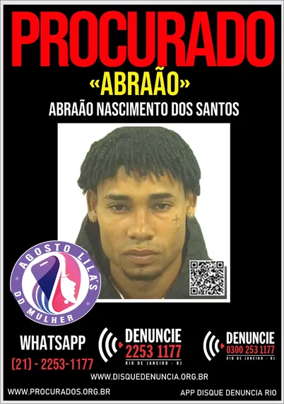 Disque Denúncia lança 2ª edição de cartazes de foragidos por violência contra a mulher