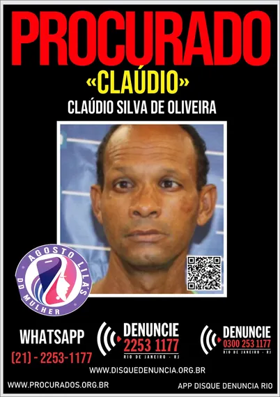 Disque Denúncia lança 2ª edição de cartazes de foragidos por violência contra a mulher