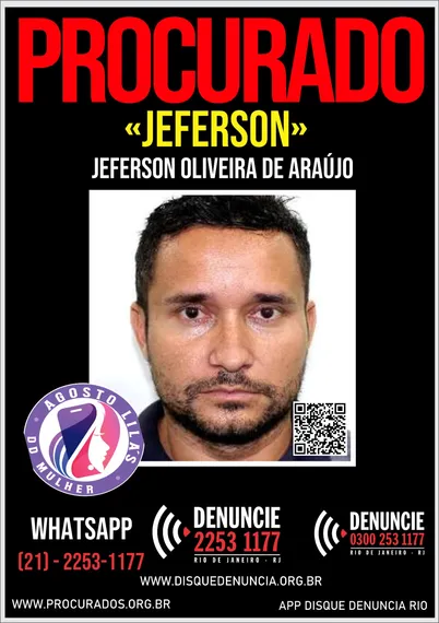 Disque Denúncia lança 2ª edição de cartazes de foragidos por violência contra a mulher