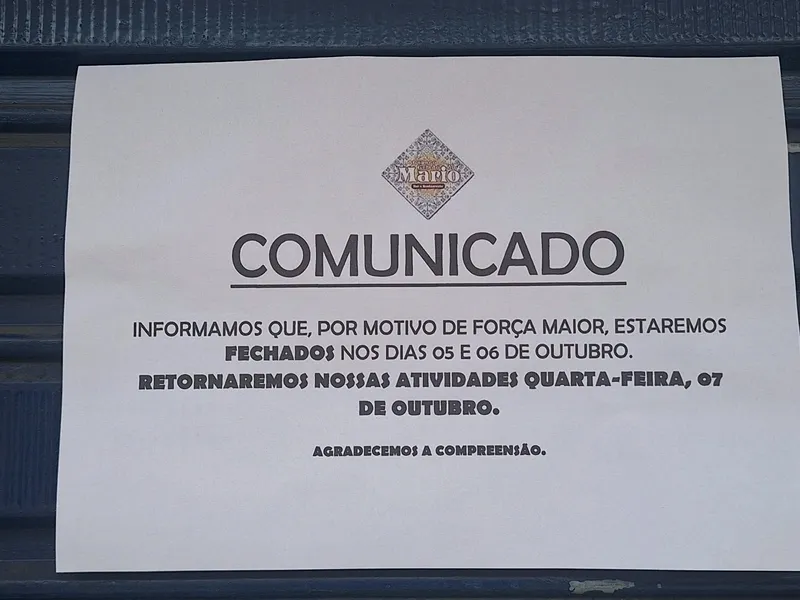 Caneco Gelado do Mário fecha temporariamente após morte do fundador