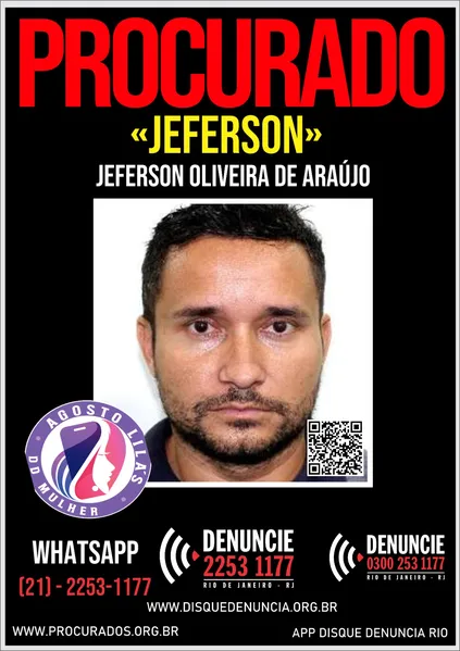 Disque Denúncia lança 2ª edição de cartazes de foragidos por violência contra a mulher