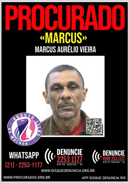 Disque Denúncia lança 2ª edição de cartazes de foragidos por violência contra a mulher