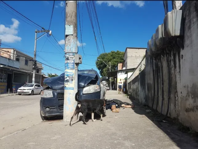 Antes de morrer, homem ainda atropelou uma mulher