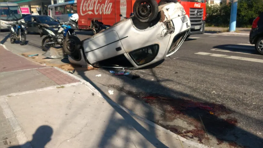 O acidente ocorreu nesta quinta-feira (04)