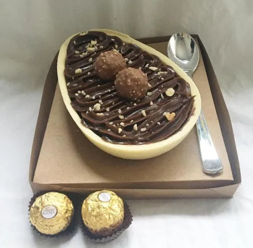 O ovo de colher é uma das tendências desta Páscoa