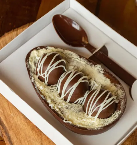 O ovo de colher é uma das tendências desta Páscoa