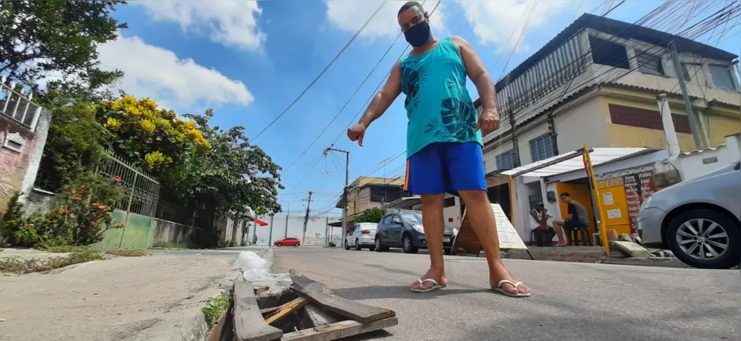 A população é quem sofre com a situação