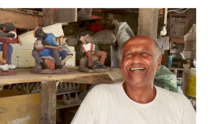 A arte oleira ali é centenária 