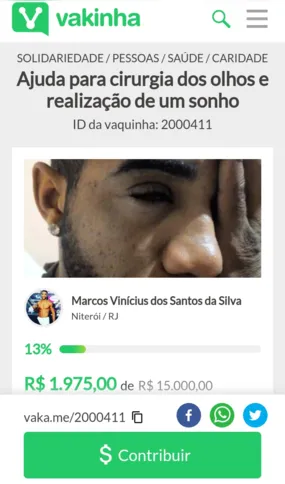 Vakinha on-line 