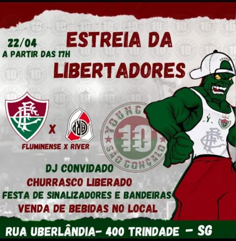 Flyer do evento