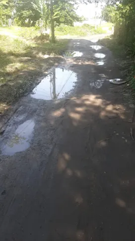 Falta pavimentação