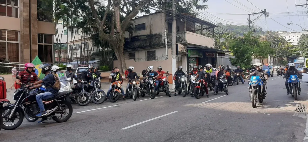 Os motoboys fizeram uma manifestação sobre o caso na última quarta-feira (12)