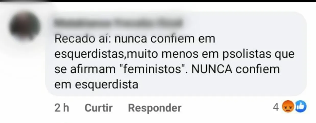 Imagem ilustrativa da imagem Vítima de feminicídio em Niterói é atacada em rede social por questões políticas