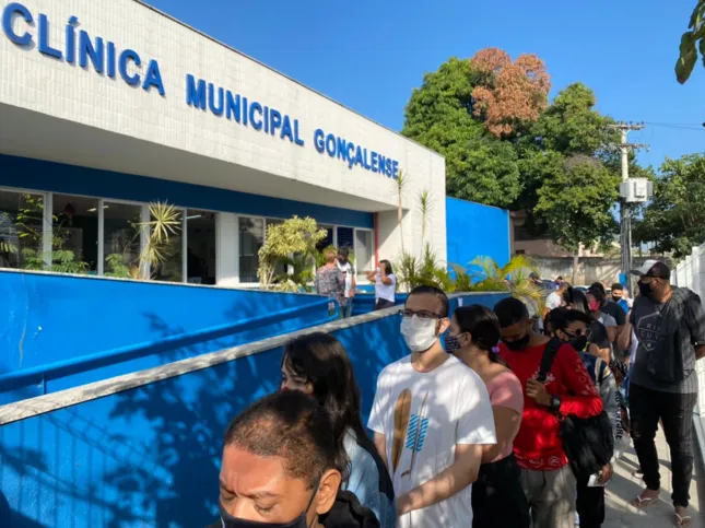 A Clínica Municipal Gonçalense, no Mutondo, é um dos pontos de vacinação do município de SG