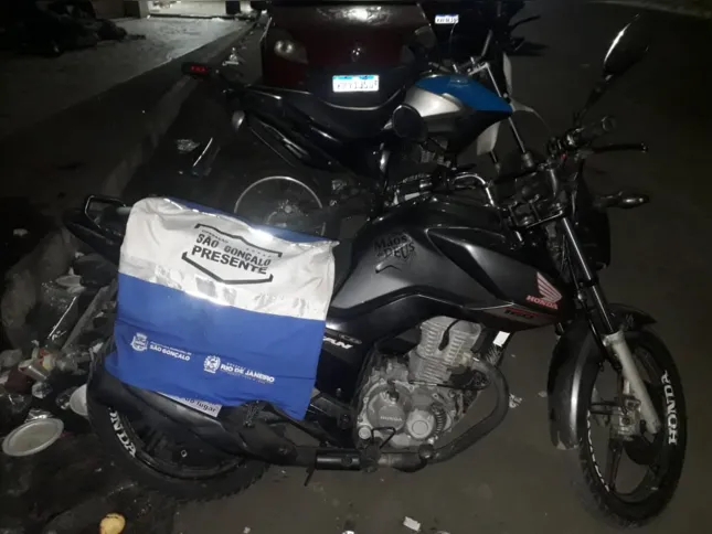 Um moto irregular foi apreendida em SG 