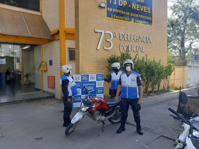 Um moto irregular foi apreendida em SG 
