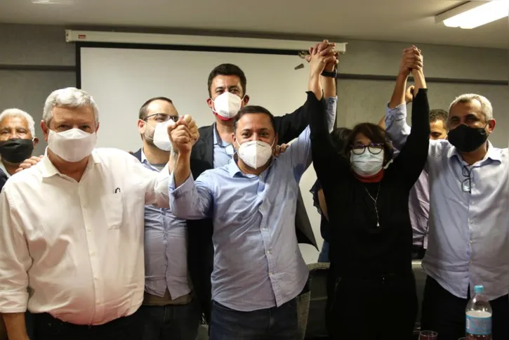Evento reuniu lideranças do PDT, PT, PCdoB, Cidadania e Rede em SG