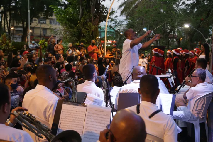 A Orquestra Municipal de São Gonçalo tocou no evento