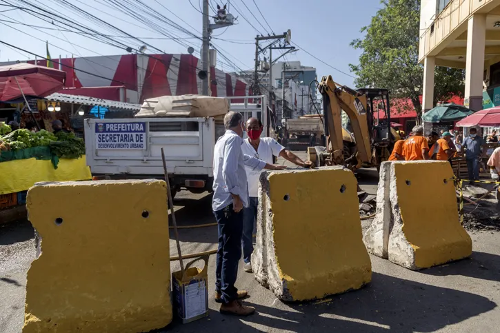 As obras tiveram início na última quinta-feira (19)