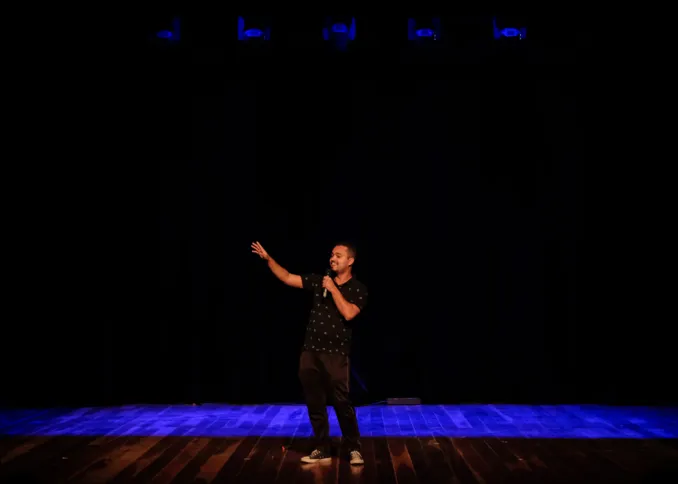 Imagem ilustrativa da imagem ‘Os Três Malandros da Praça’ no palco do Teatro Municipal de São Gonçalo