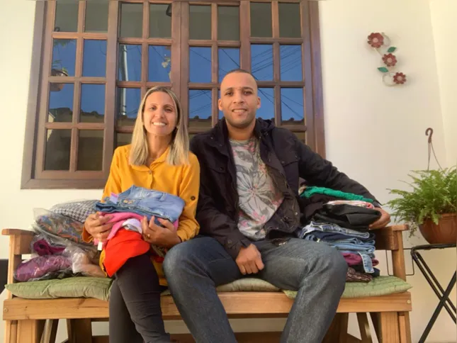 Alex e a esposa Renata são empreendedores 