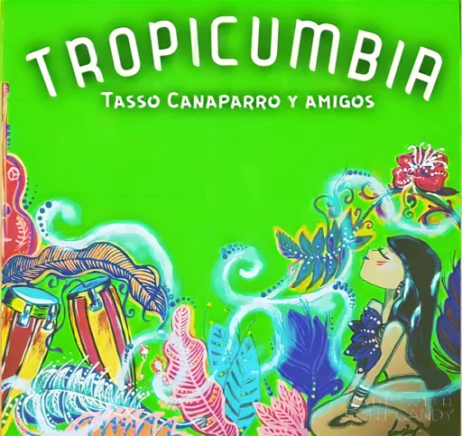 Essa é a contra capa do álbum. Arte feita por Jacqueline Rodríguez