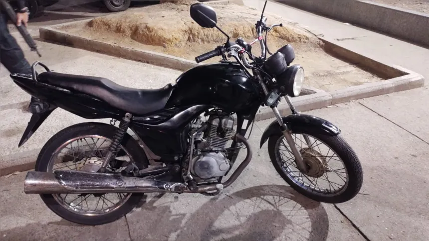 Motocicleta roubada