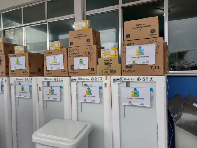 Mais de 2 mil itens foram doados à rede municipal de saúde de SG