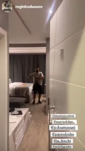 Jojo reproduziu os Stories de um amigo que marcou Márcio Felipe