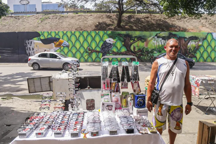 Francisco é comerciante do local há anos 