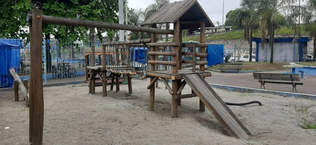 A Praça no Colubandê precisa ser revitalizada, segundo os gonçalenses
