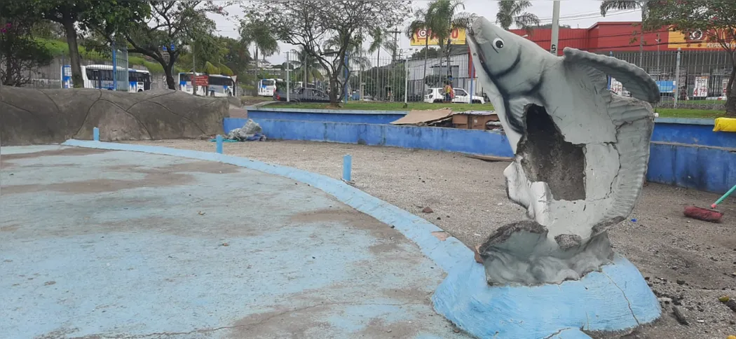 A Praça no Colubandê precisa ser revitalizada, segundo os gonçalenses