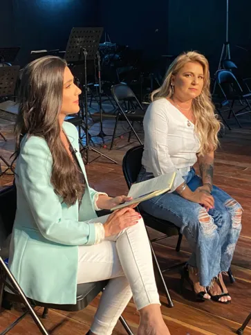Katharine e Ana Paula Ferreira são as responsáveis pelo projeto