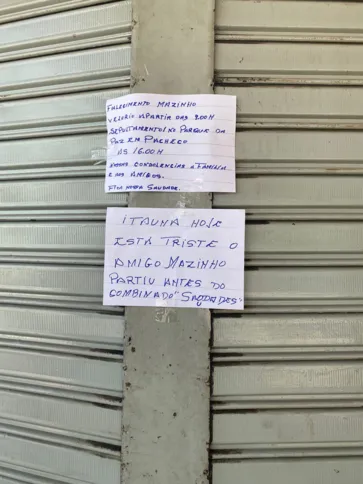 Itaúna está de luto