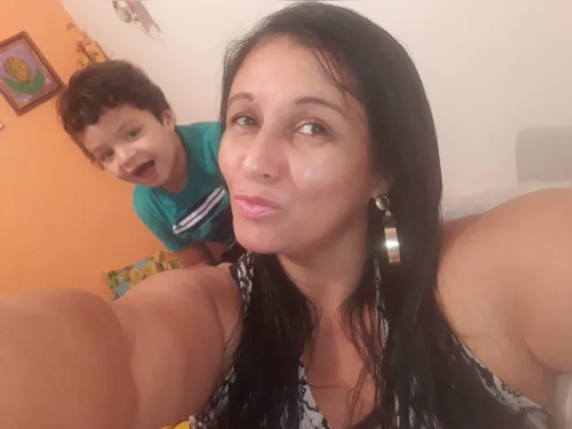 Fernanda teve seu filho com 42 anos