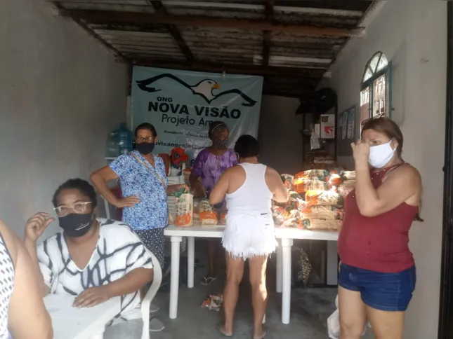 Doação de pães