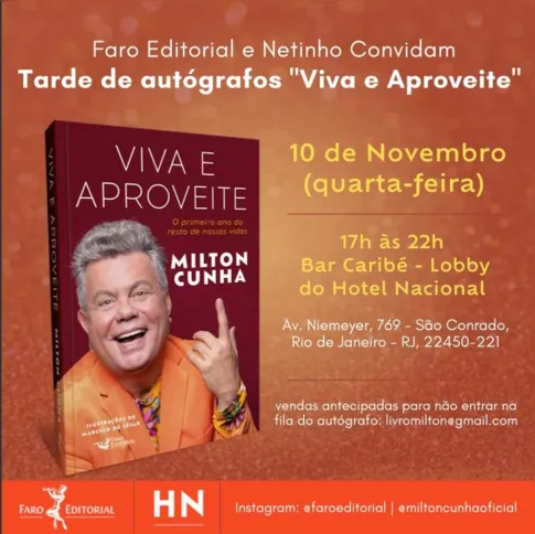 Imagem ilustrativa da imagem Cenógrafo Milton Cunha lança livro no Rio
