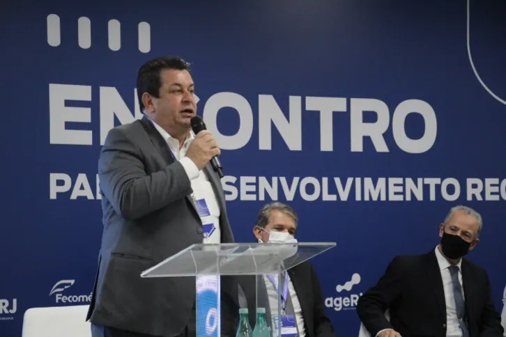 Lourival Casula, vice-prefeito de Itaboraí, esteve no evento 
