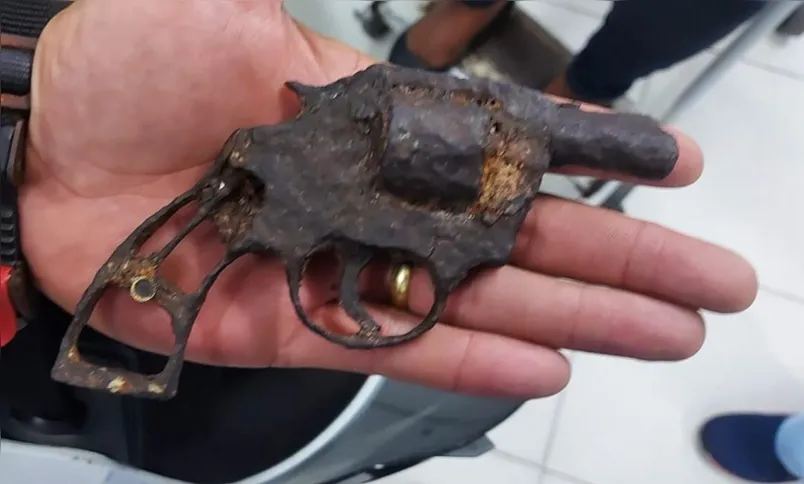 Arma usada no crime 