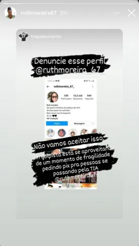A mãe da cantora denunciou o caso nas redes sociais 