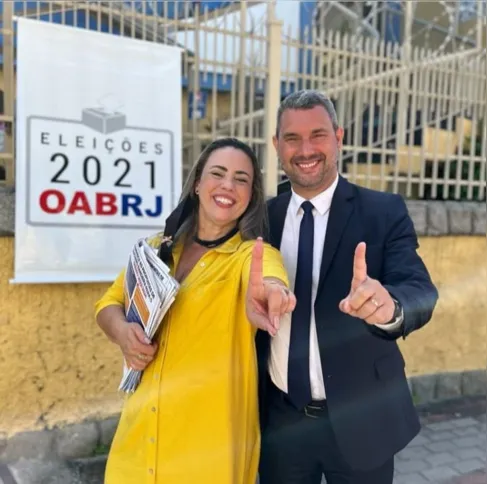 Andreia da Silva Pereira contou com apoio de advogados parceiros para vencer a eleição da OAB São Gonçalo