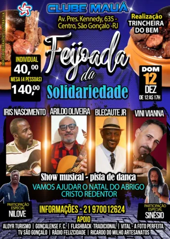 Veja as informações do evento
