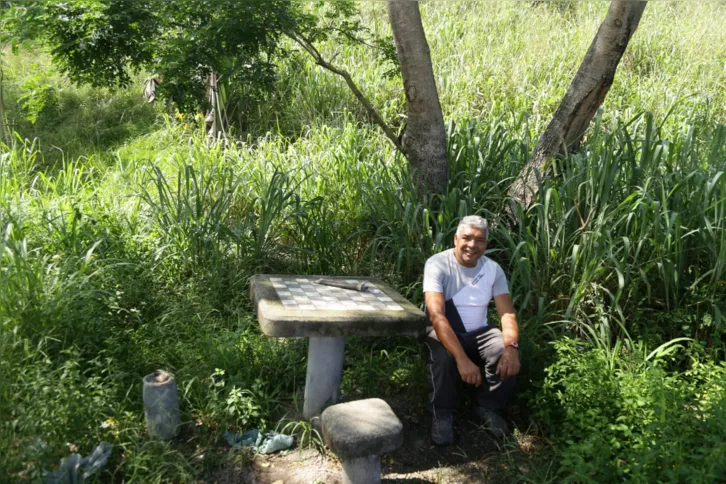 Romildo Lira, de 53 anos, também frequenta o piscinão semanalmente para correr