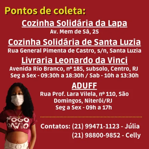 Veja as informações