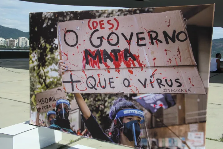 Imagem ilustrativa da imagem MAC Niterói tem mostra sobre trajetória da Democracia no Brasil