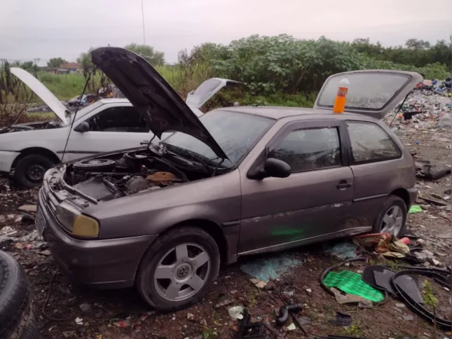 Os carros encontrados foram apreendidos