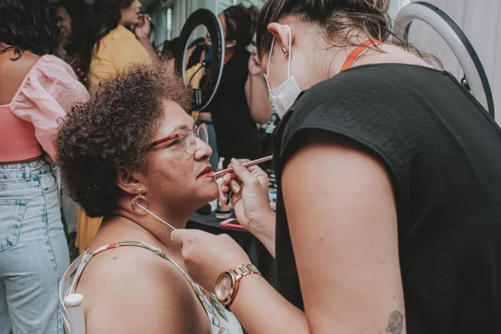 Katharine organiza eventos do 'Entre Elas'
