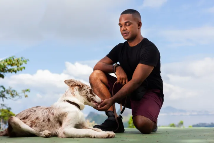 Guilherme Peixe, adestrador de cães