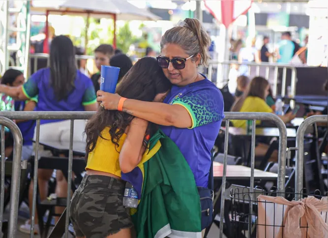 Crianças esperavam assistir título do Brasil pela primeira vez
