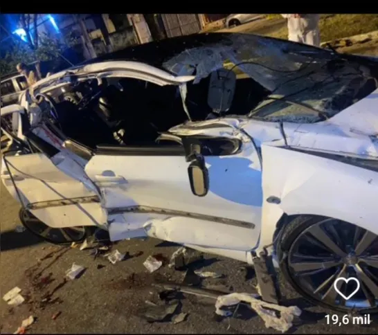 O acidente ocorreu em julho de 2021